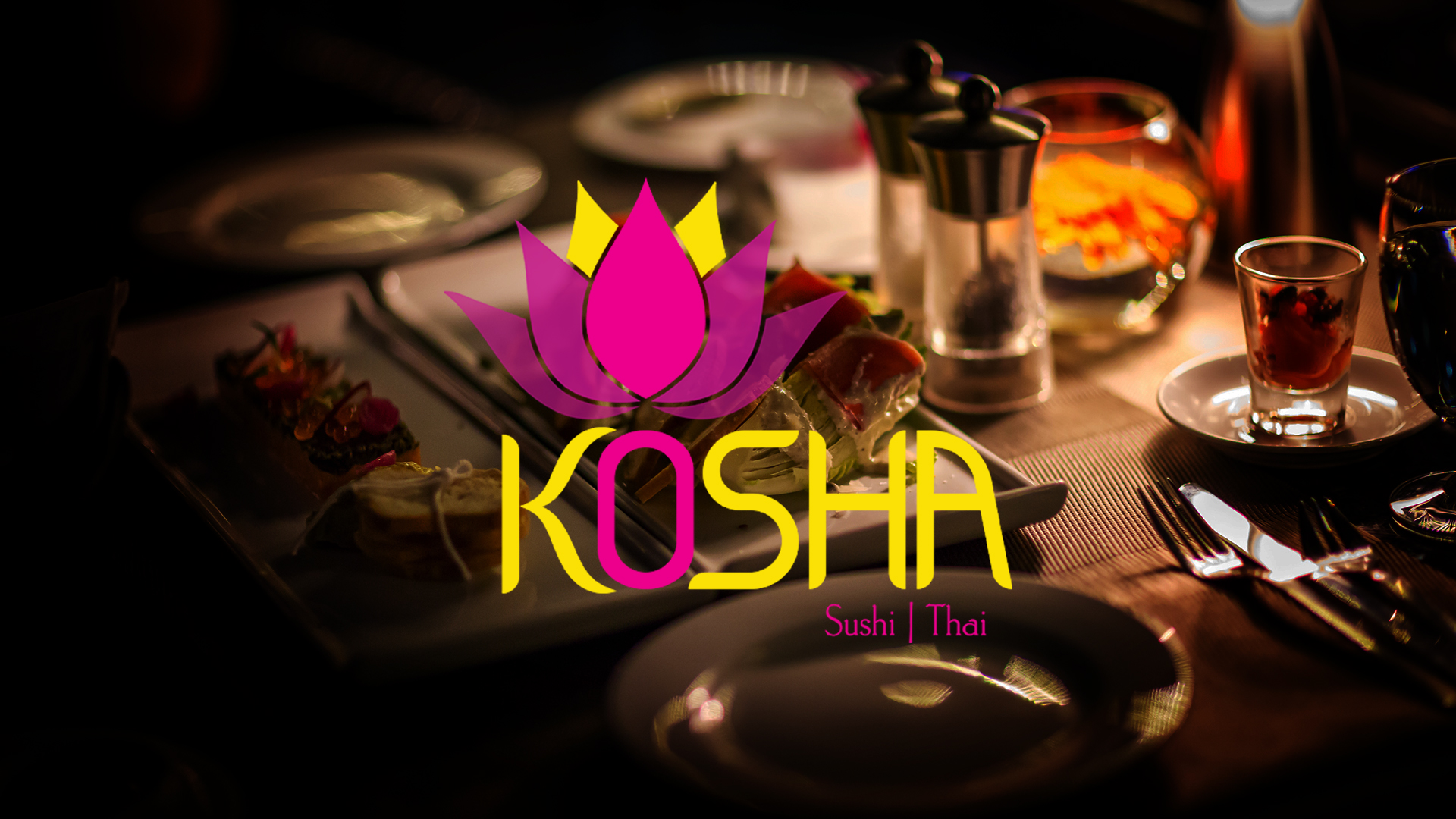Kosha restaurant banner
